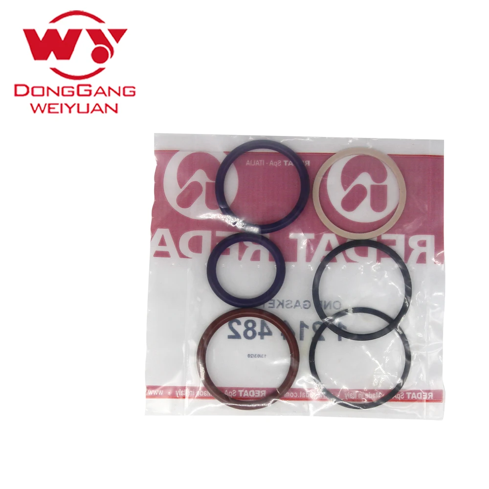 

6pcs/lot CAT3126B injector repair kits Exsternal kits 1208766(3126B) Italy Redat Brand suit for Caterpillar 3126 injector