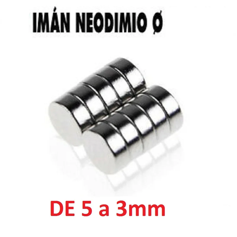 Neodymium magnetic Magnets Round Diameter 6mm to 3mm Round Neodymium Magnets 5mm to 3mm