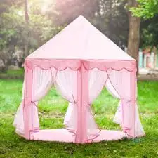 AZMS STORE-Tent Hut Children's Castle Princess Linda QUICK SHIPPING TO ALL BRAZIL