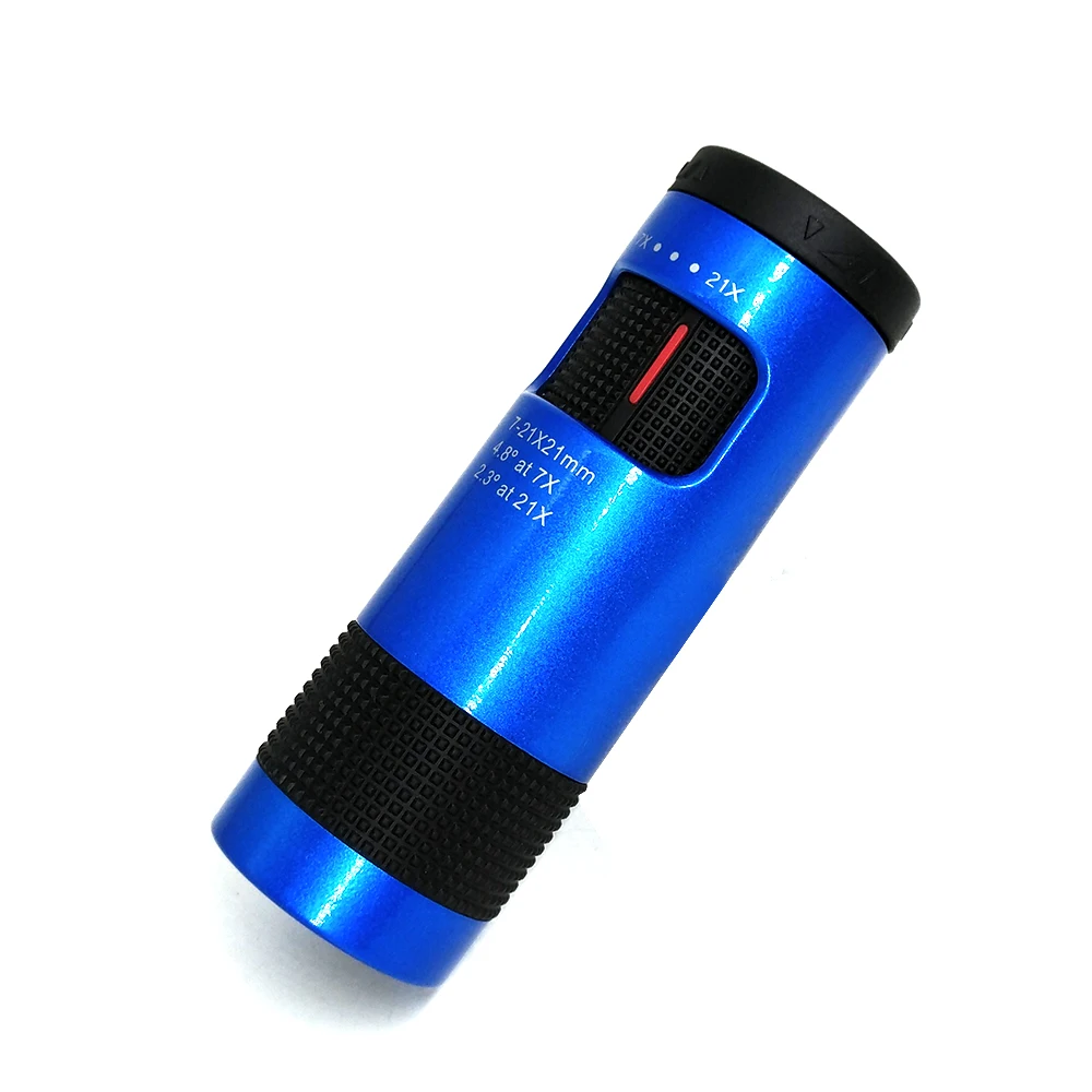

Super Telephoto High Zoom Monocular Telescope 7-21X21 Long Range Glasses for Cell Phone Travel Goods Hunting Camping Tourism