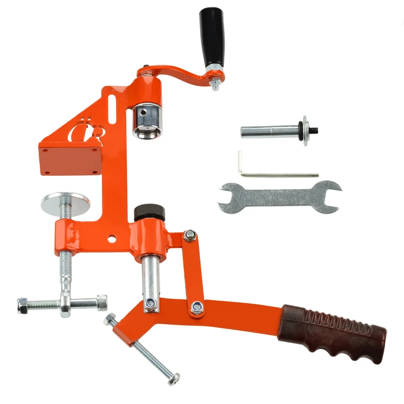 Vertical Shotshell Reloading Crimp pattern (vertical vise apparatus)