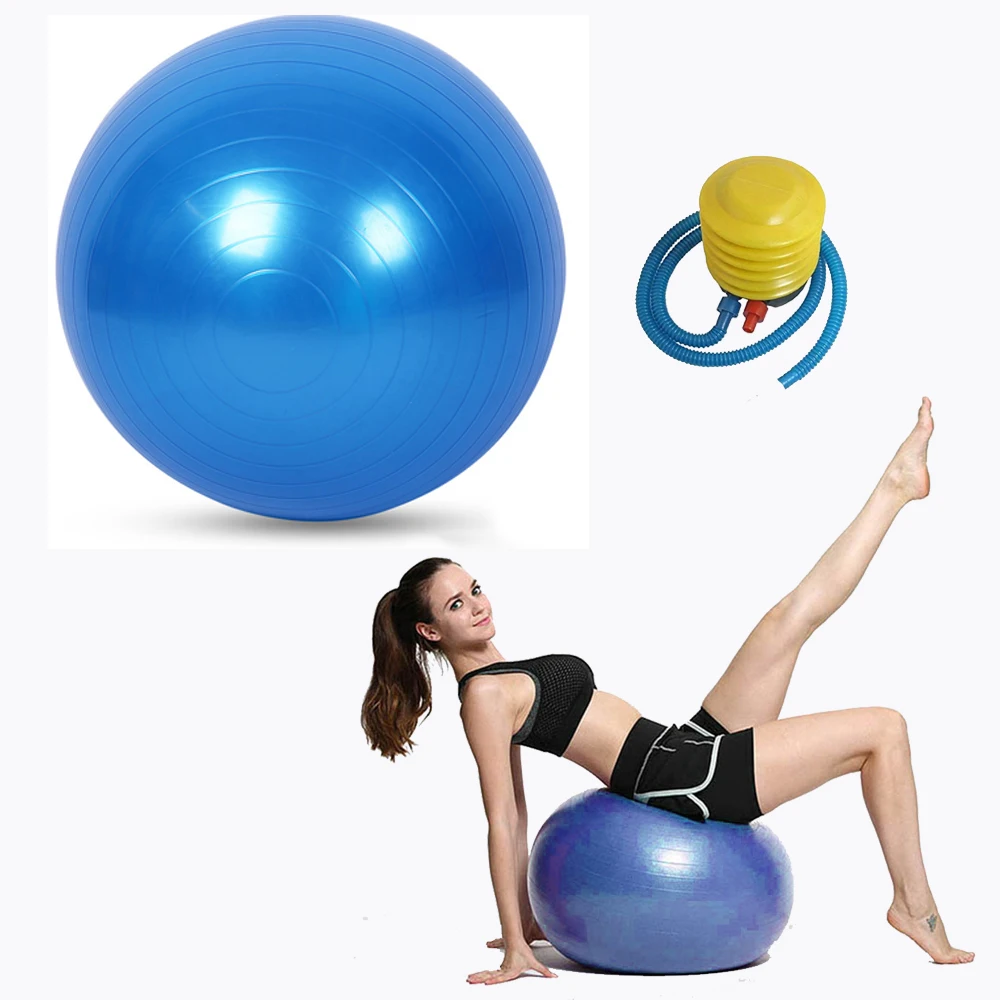 pelotas de yoga fitness pilates 55cm para ejercicio en casa fitball equilibrio fitness con inflador incluido pilates accesorios