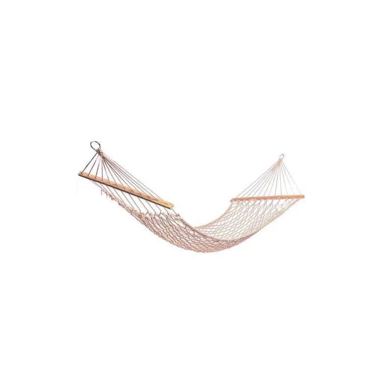 

Rope Knitted Net Wooden Hammock 180x90 Cm ,Capacity 101 kg-150kg ,91 cm-100 cm ,Tek Kişilik,Polyester Thread Braided,Foot Part