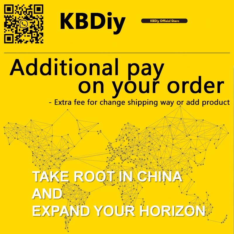 KBDiy Additional pay on your order ( Use for change shipping way / add product / change product )