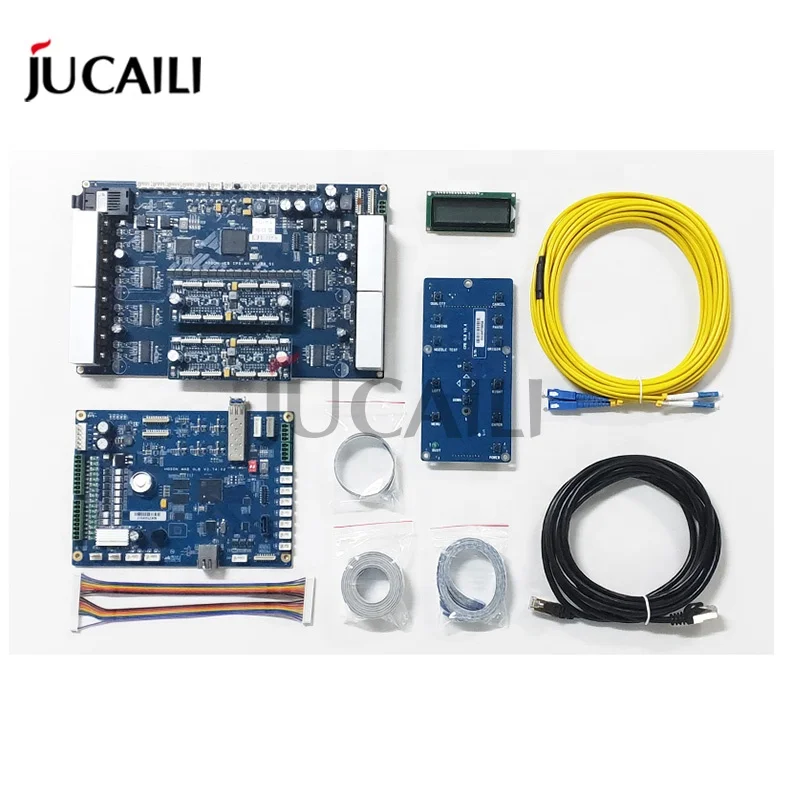 

Jucaili flatbed printer Hoson 4 heads Board kit for Epson I3200 printhead board kit for water based/Eco solvent flatbed printer