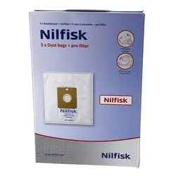 Vacuum Cleaner Nonwoven Dust Bag Replacement For Nilfisk Go Series, Coupe Series, Force 60-66 788602600 (1 Pack)