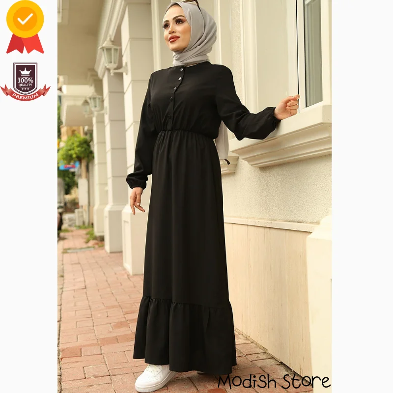 | 2021 nova temporada | babados saia robe turquia loja vestido longo para as mulheres ramadan marroquino caftan vestidos de noite vestido modesto