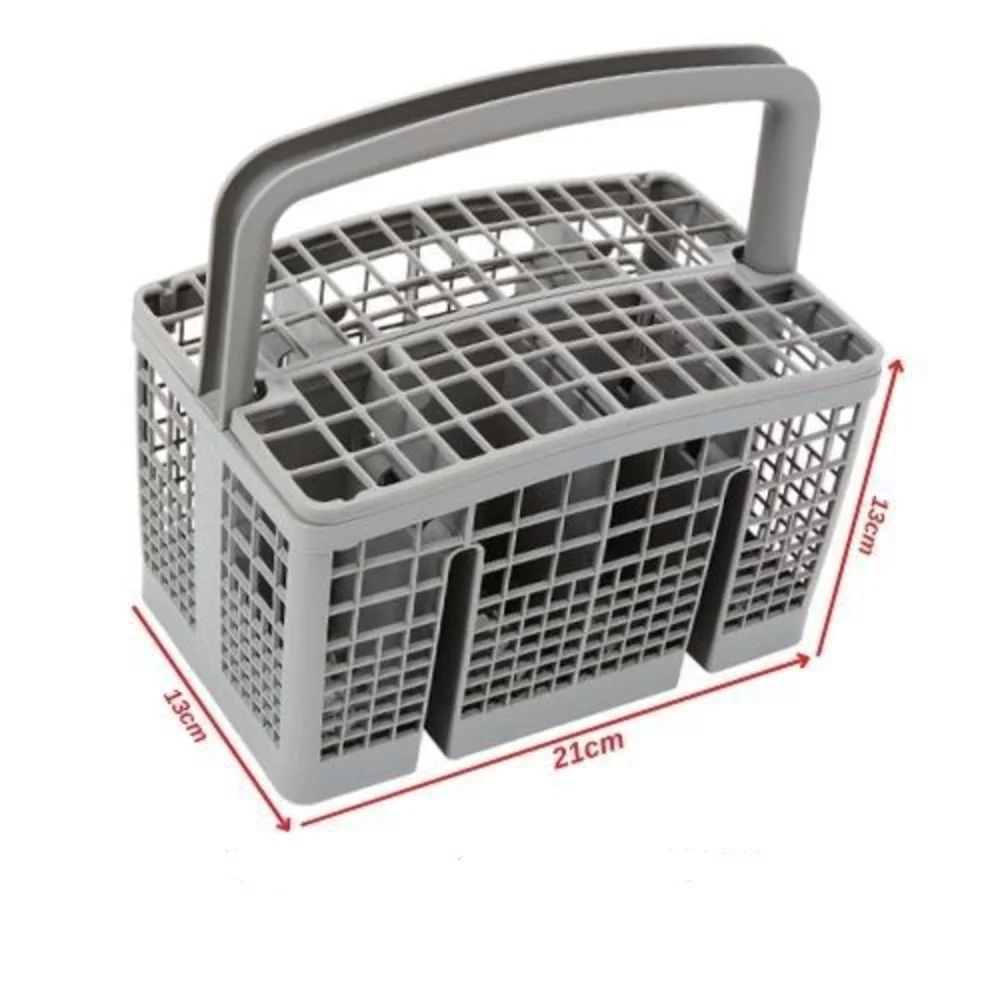 Universal Dishwasher Cutlery Basket for Bosch Siemens AEG candy Kenmore Whirlpool Maytag Kitchenaid parts access 21X13X13 cm