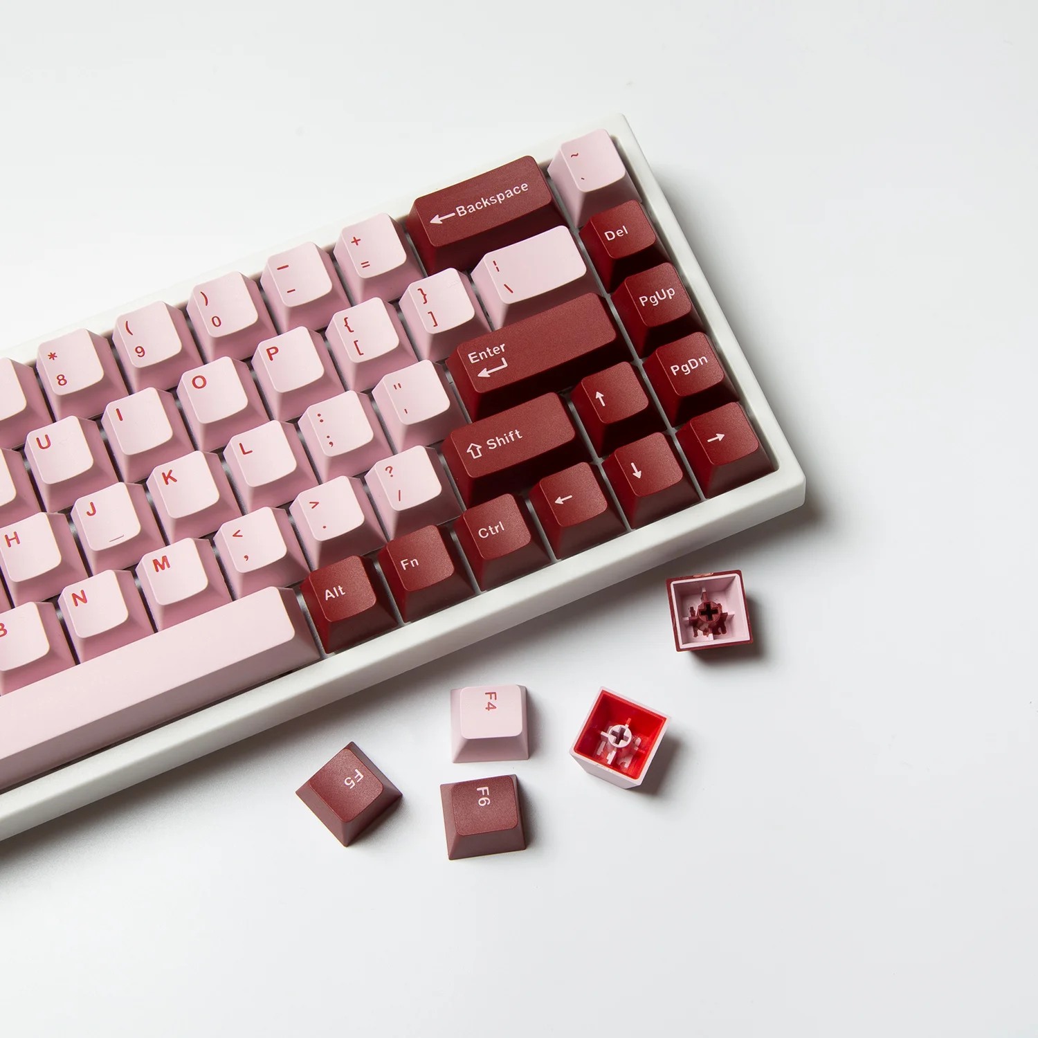 GBrosDarling Keycaps, 127 prédire Keycaps, profil OEM, DYE-SUB, personnalisé GBrosKeycaps pour clavier mécanique