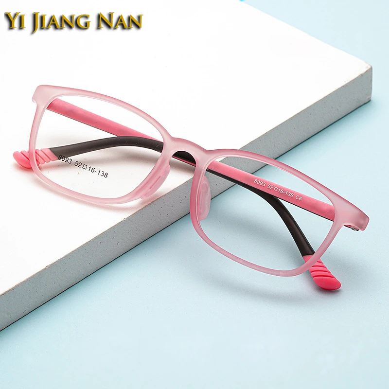 

Girls TR90 Flexible Optical Light Weight Boys Prescription Glasses Frame Women Trend Eyeglasses Spectacle For Men Eyewear