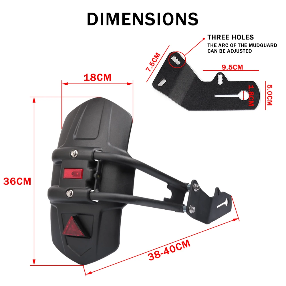 Für RoyalEnfield Royal Enfield Hunter 350 Motorrad-Zubehör Hinterer Kotflügel Schmutzfänger Spritzschutz für das Hinterrad – Detail 11