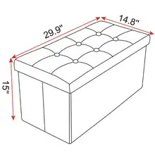 Colorful Storage Cube Footstool #6