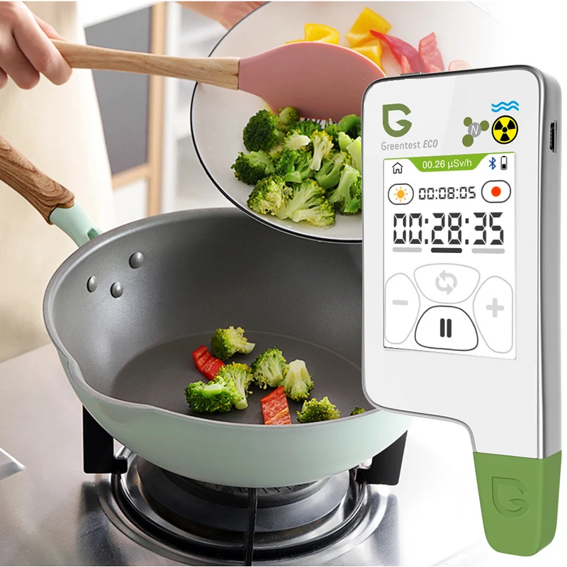 Imagem -05 - Casa Kitchen Nitrate Tester Radiação Tds Detector de Água Função Bluetooth e Tela Capacitiva Atualizado Greenest-eco6