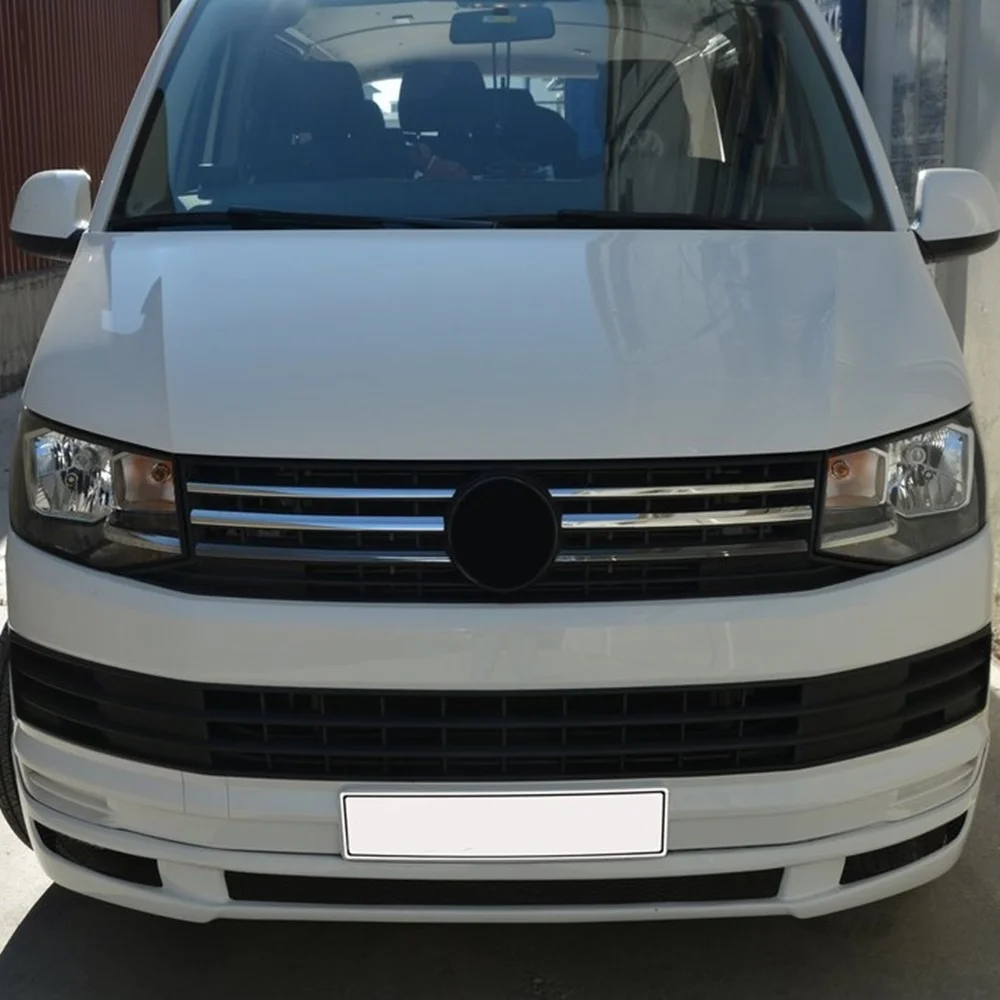 

For VW T6 Transporter Chrome Front Grill 4 Pcs. 2015 -2019. Stainless Steel. A + Quality Modified Design Accessory