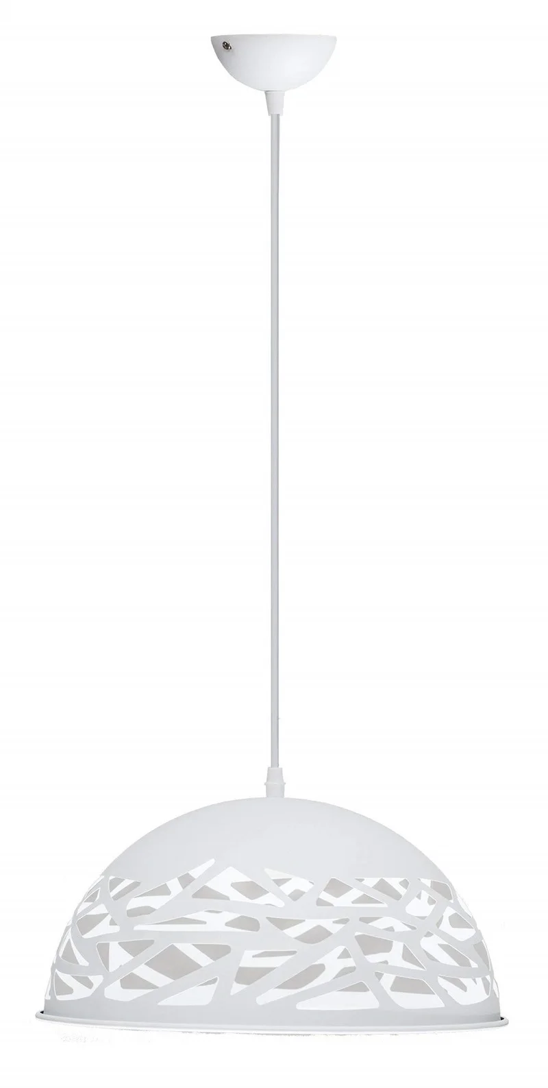 Lámpara Iluminación colgante moderna nordica Rosca E27 metal color blanco 36 cm diámetro