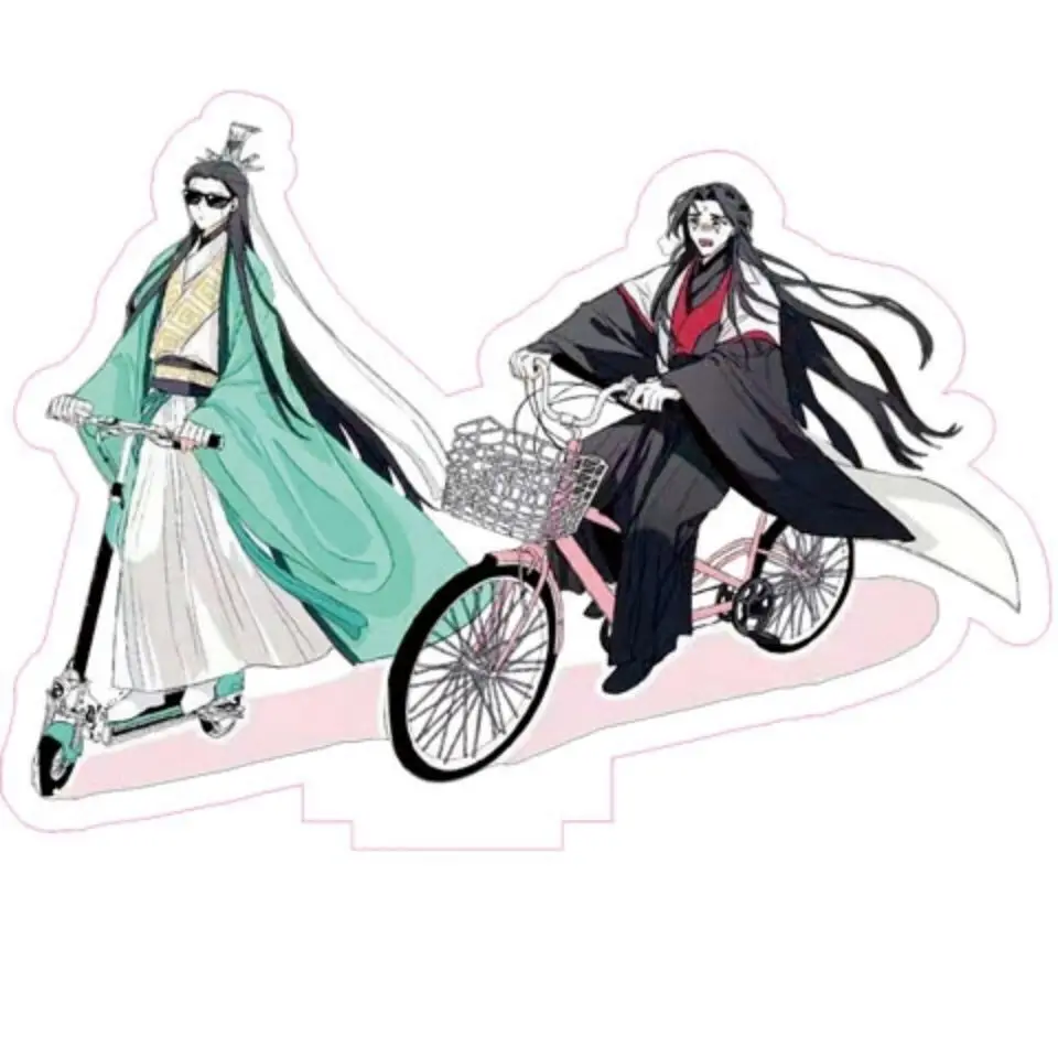 Scum Villain Self Saving System Shen Qingqiu Luo Binghe Cosplay Acrylic Stand Figure Model Cartoon Desk Decor Accessories Gift