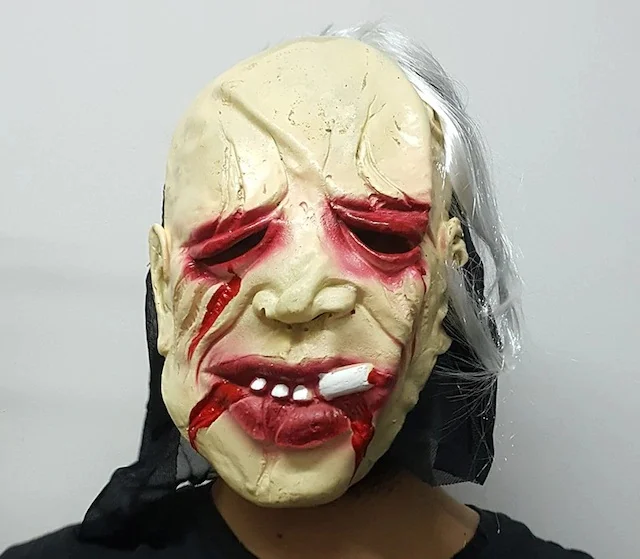 Halloween Halloween Smoking Horror Mask 434835555