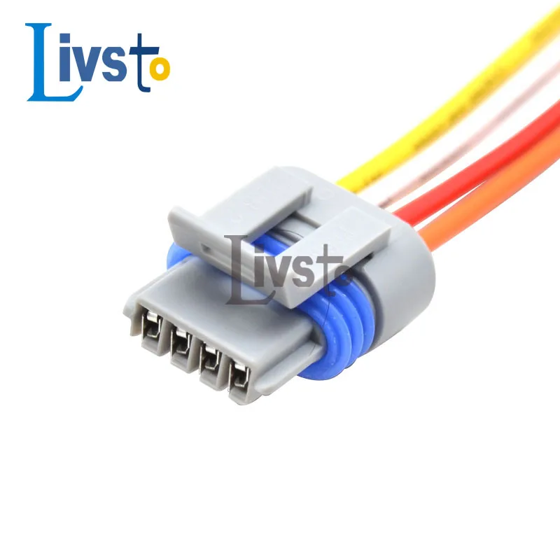 4 Pin  Car Intake Pressure Sensor Wire Harness Connector Female Plug 1.2L D4F Auto Oxygen O2 Socket 12162834