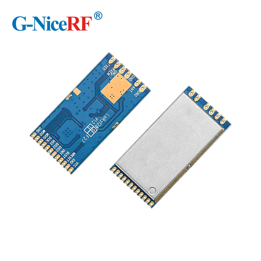 2PCS LoRa1280F27-TCXO 500mW 2.4GHz SX1280 chip 27dBm  Power TCXO 2.4GHz Long range RF Module