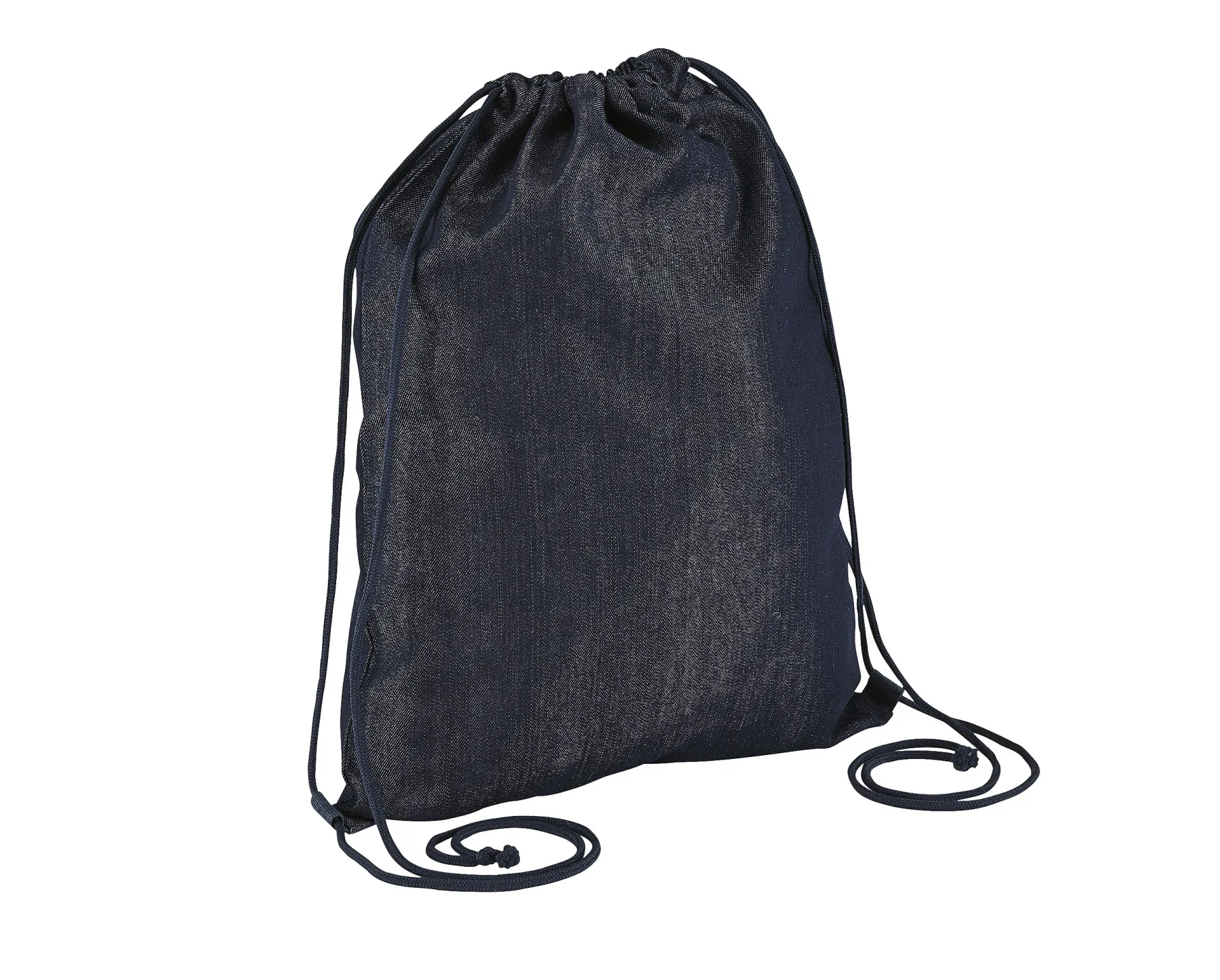 CHILL denim drawstring backpack