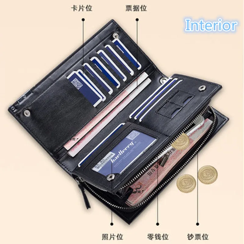 Anime Genshin Impact PU Leather Student Coin Purse Klee Xiao ZhongLi Cosplay Folding Zipper Wallet Men Women Long Short Notecase