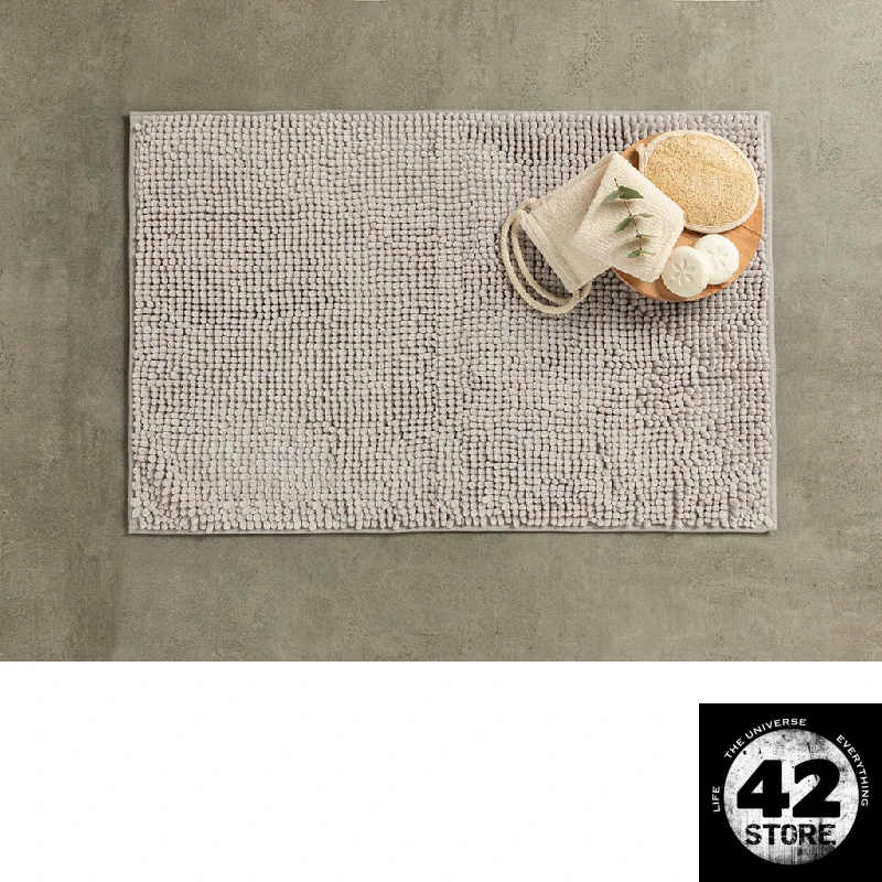 Maggy Pasta Bath Mat 50x80 Cm Light grey Color English Home High Quality