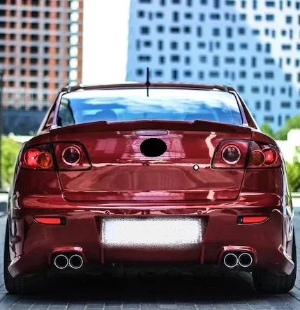 Voltex Design Spoiler For Mazda 3 model car accessories body kit car tuning wing side skirts diffuser quality
