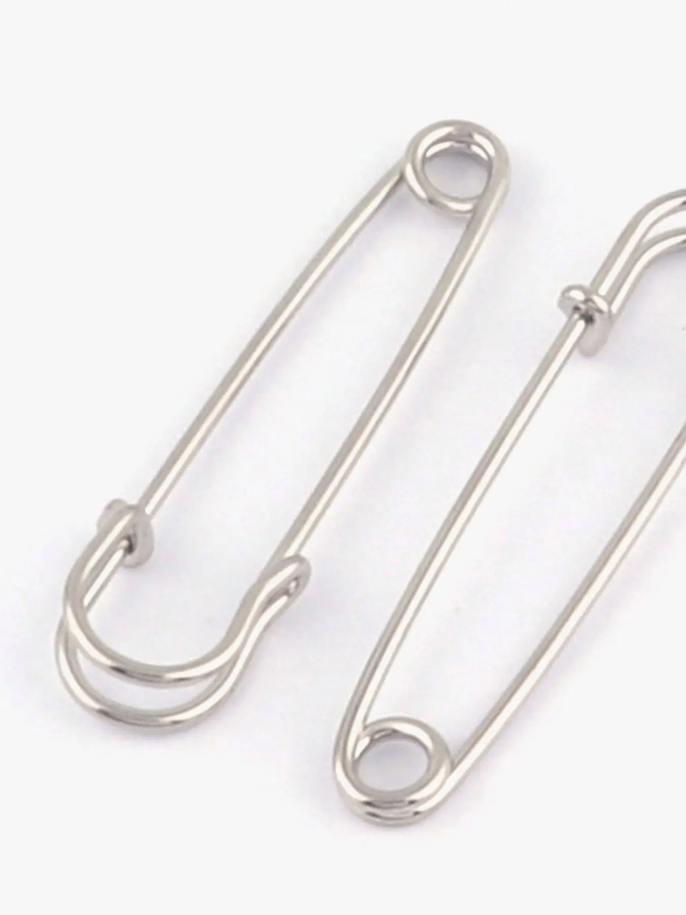 

Silver Large Safety Pin Broochs Kilt Skirt Shawl Scarf Blanket Safety Pins Bouquet Charm Boutonniere Pendant Safety Pin Jewelry