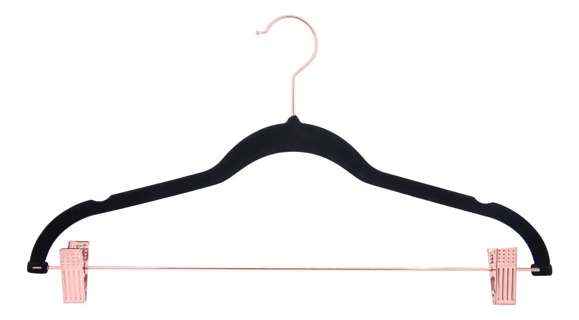 50 Uni Hangers Kit With Velvet Delicate Ultra-thin