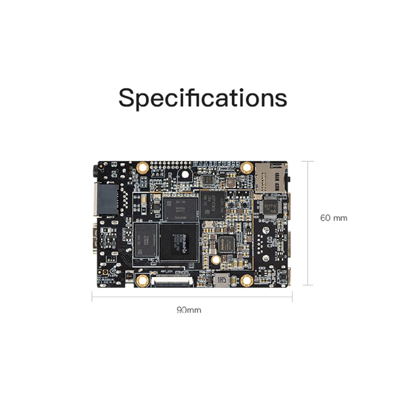 ROC-RK3588S-PCメインボードコンピュータボックスなrockchip RK3588 8 18k愛コンピューティング8コア64-ビット4ギガバイト/8ギガバイト/16ギガバイトLPDDR4 npu 6トップスアンドロイドlinux