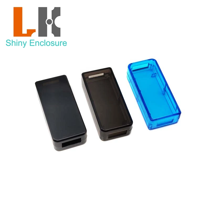 LK-USB07 gorąca sprzedaż mała plastikowa elektronika obudowa Usb skrzynki przyłączeniowe mała plastikowa obudowa Usb Pcb skrzynka projektowa 53x24x14mm