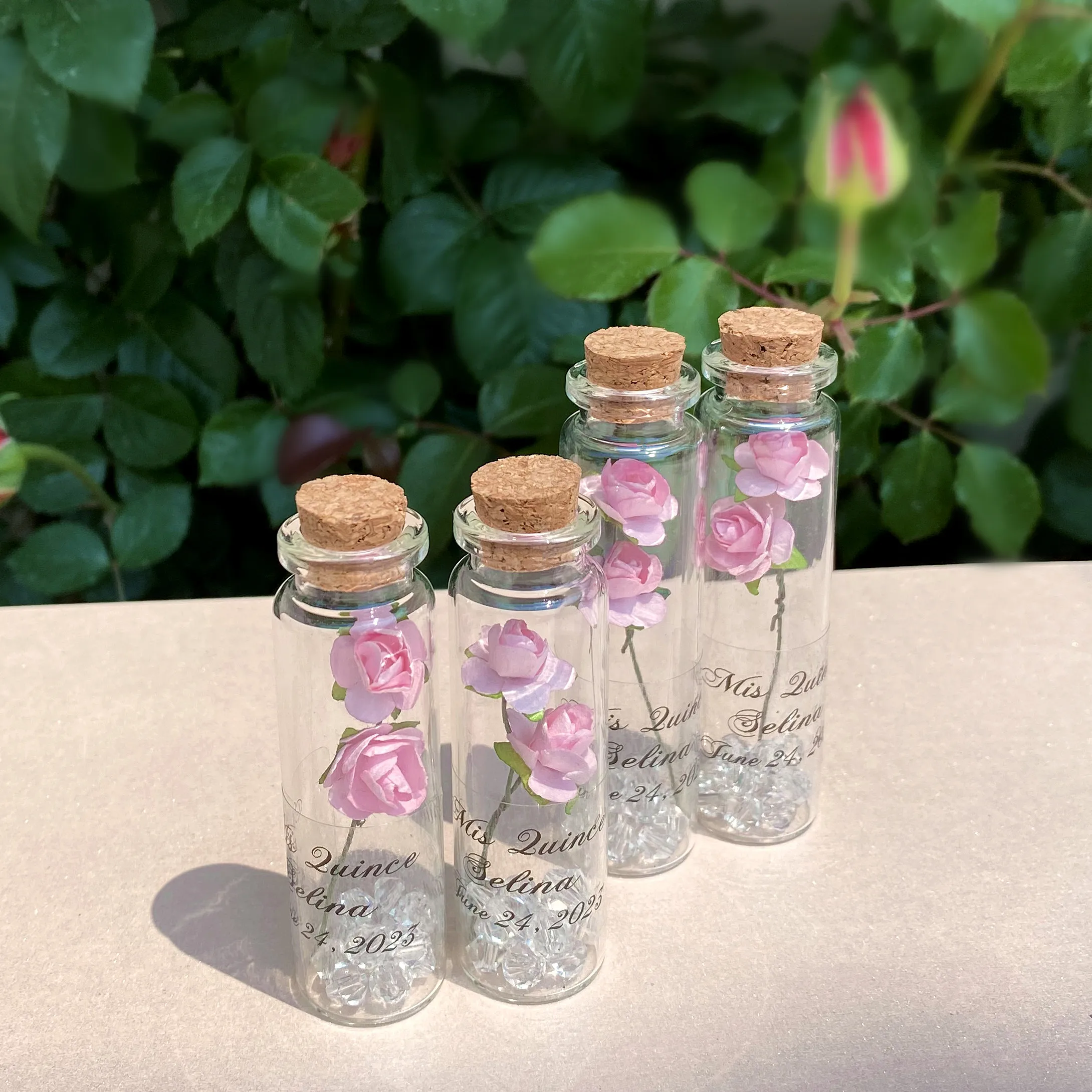 

10pcs Custom Quinceanera Sweet 16 15th Birthday Party Souvernis Wedding Favors for Guests