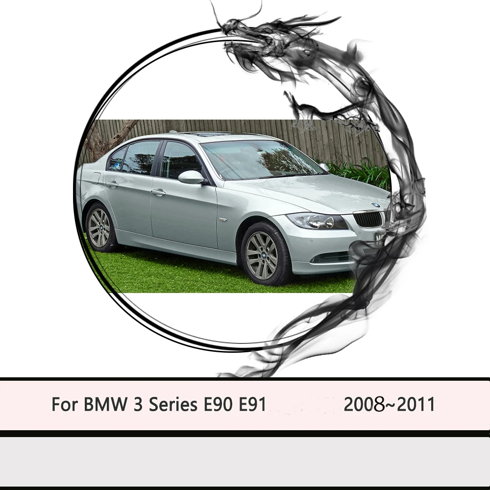 For BMW 3 Series E90 E91 2008~2011 Mudguards Mudflaps Fender Mud Flap Splash Mud Guards Cover Wheels Fender Flares Accessories