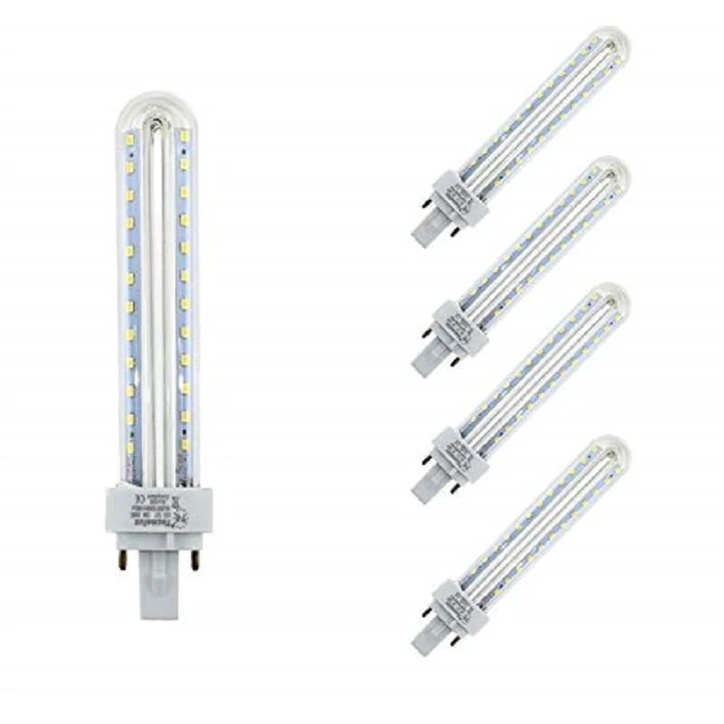 Lámpara Bombilla Led Tubo G24 3000 K Luz Cálida 12 W 44103 Pack 5