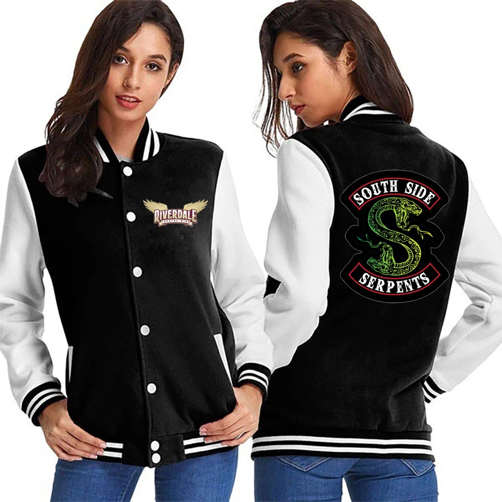 

Riverdale fashion baseball jacket personality baseball uniform casual daily outdoor jacket baseball shirt