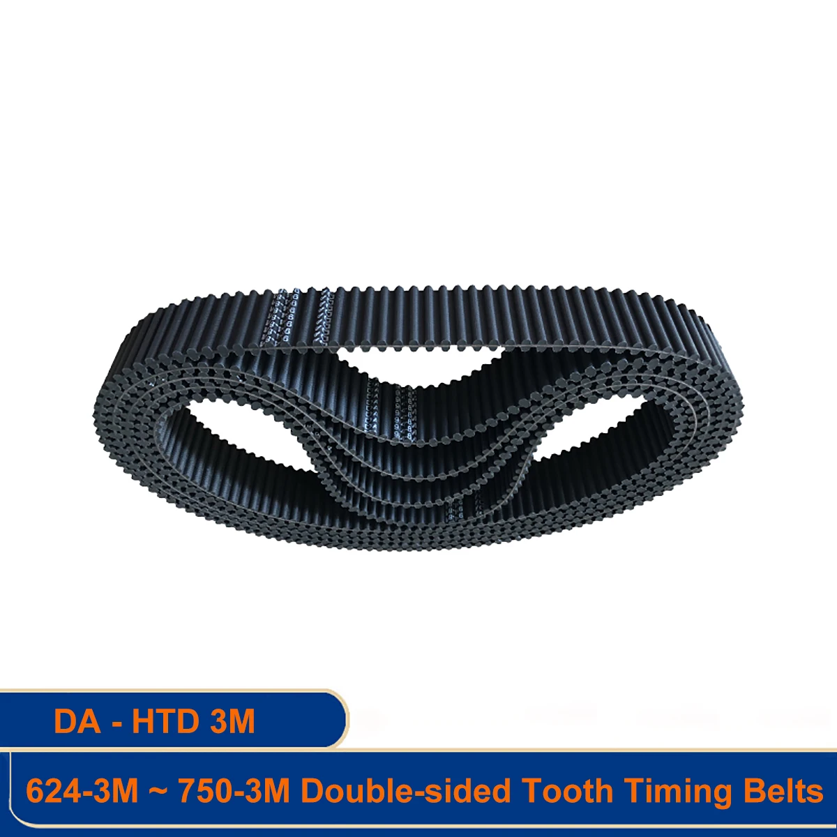 

DA HTD3M Perimeter 624 639 654 669 675 687 699 708 720 738 750mm Double Side Tooth Width 6 10 15 20mm Synchronous Timing Belt