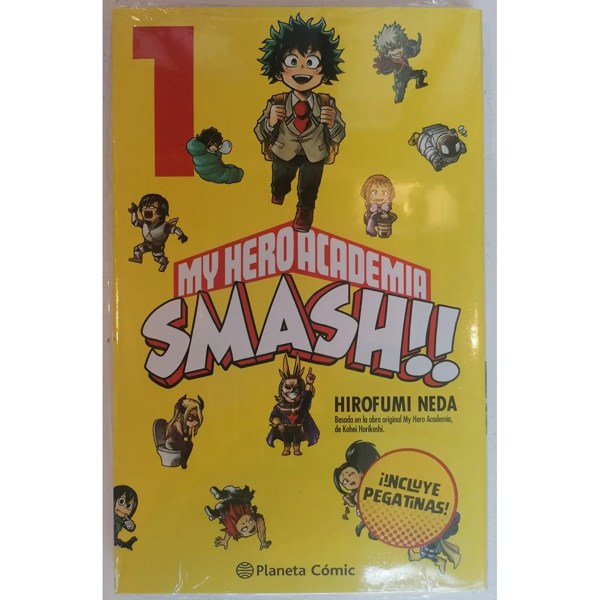 MANGA SHONEN, MY HERO Academy SMASH! No. 1 of 5, year 2021, ED. Planet, author HIROFIMI NEDA, COMIC in Spanish