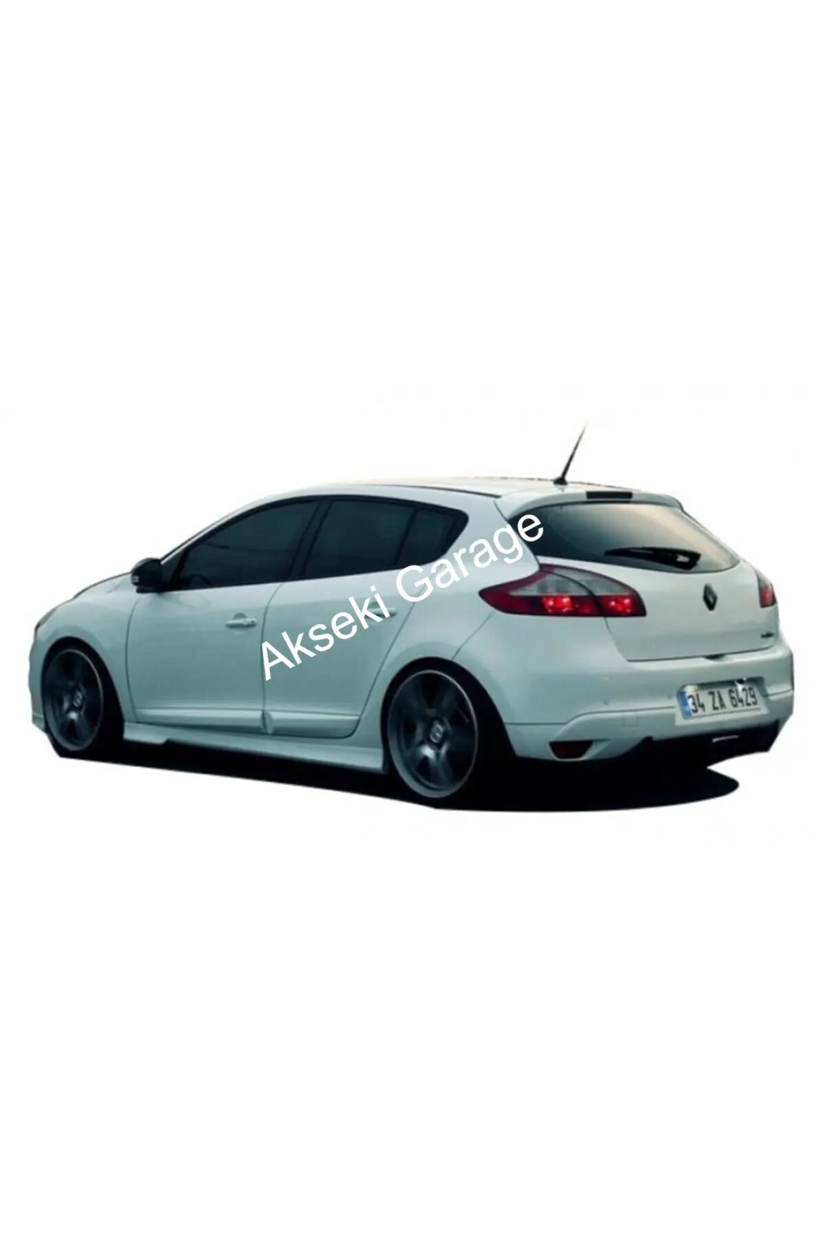 For Renault Megane 3 Side Skirts-Stylish Modified Spare Parts Car Accessories Body Kit Moulding  Antenna Spoilers Sill Trim