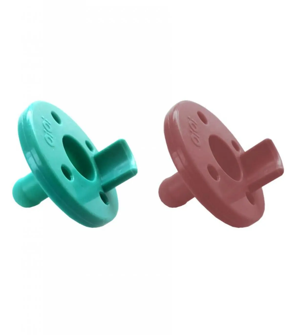 OiOi مصاصة الأخضر و بورجوندي 2 قطعة