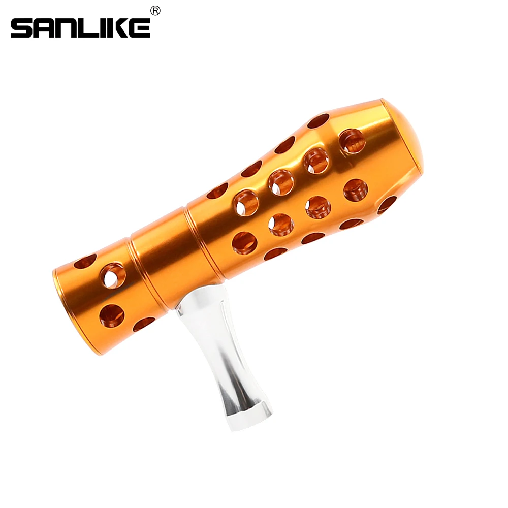 

SANLIKE Fishing Reel Handle Aluminum Handle Knob Suitable for Shimano Type B & Daiwa Type L Replacement Fishing Reel Accessory