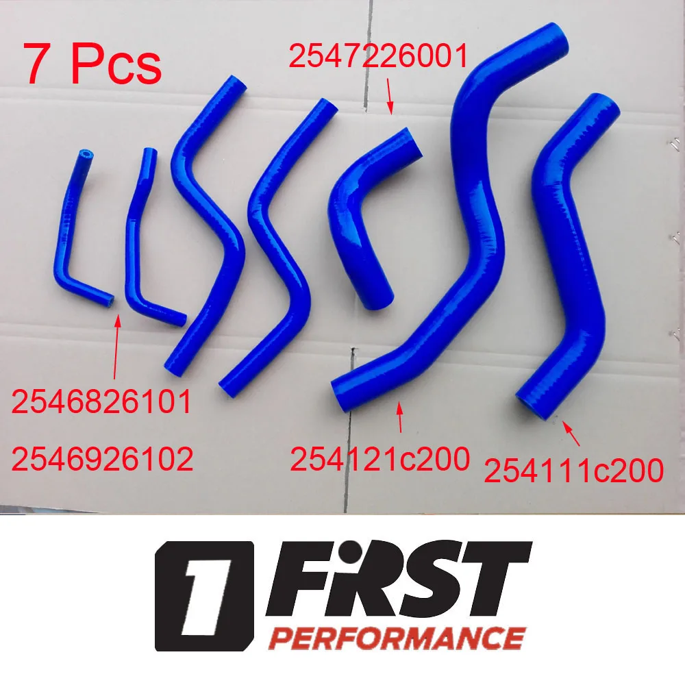 Silicone Coolant Hose for HYUNDAI GETZ 1.4L / 1.6L with Oe N0. 254121c200 254111c200 2547226001 2546826101 2546926102