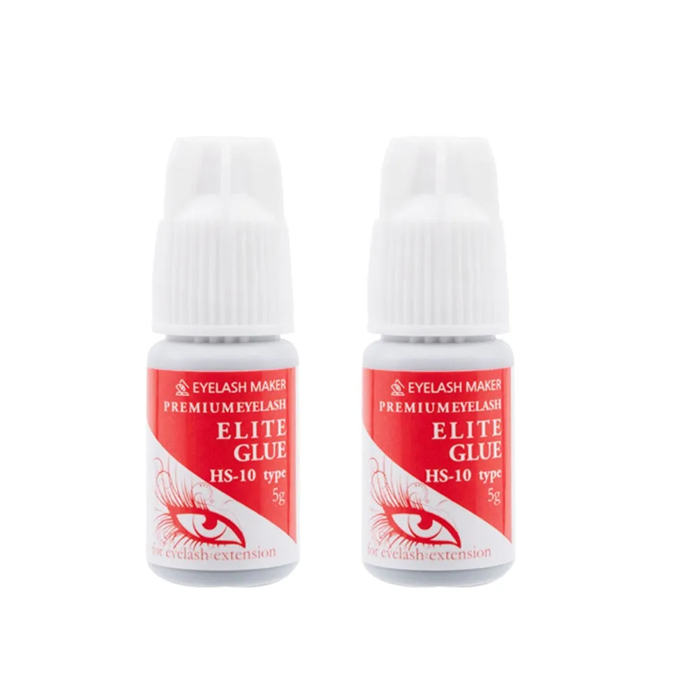 Premium Elite Korea HS Brand 7-8 Weeks Long Lasting 2sec Dry HS-10 Original Korea Eyelash Extension Glue