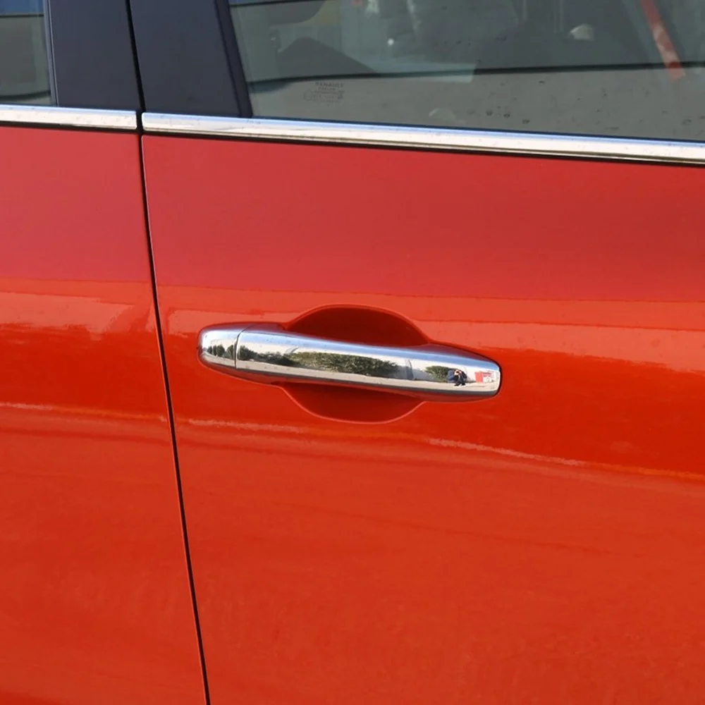 For Renault Clio 5 Chrome Door Handle Sensorless  4 Pieces. 2019 and Up.Stainless Steel. A + Quality Modified Design