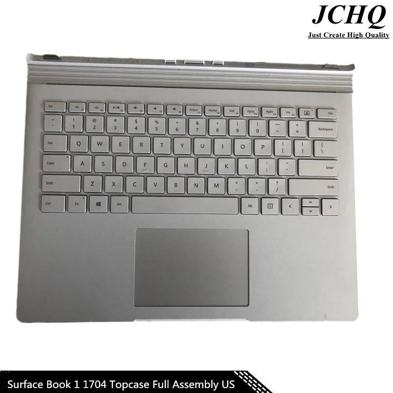 JCHQ  Original Top case For Surface Book 1 13.5 Inch 1704  Keyboard Assembly  C Case US Layout