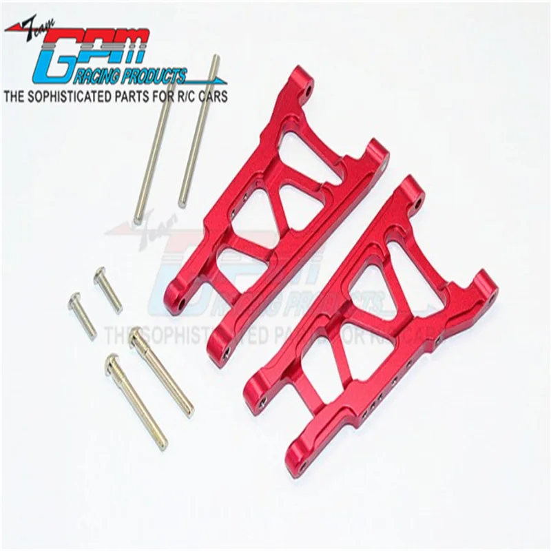 GPM ALUMINIUM FRONT/REAR SUSPENSION ARM - 1PR SET FOR TRAXXAS 1/10 TELLURIDE 4X4 67044-1 UPGRADE