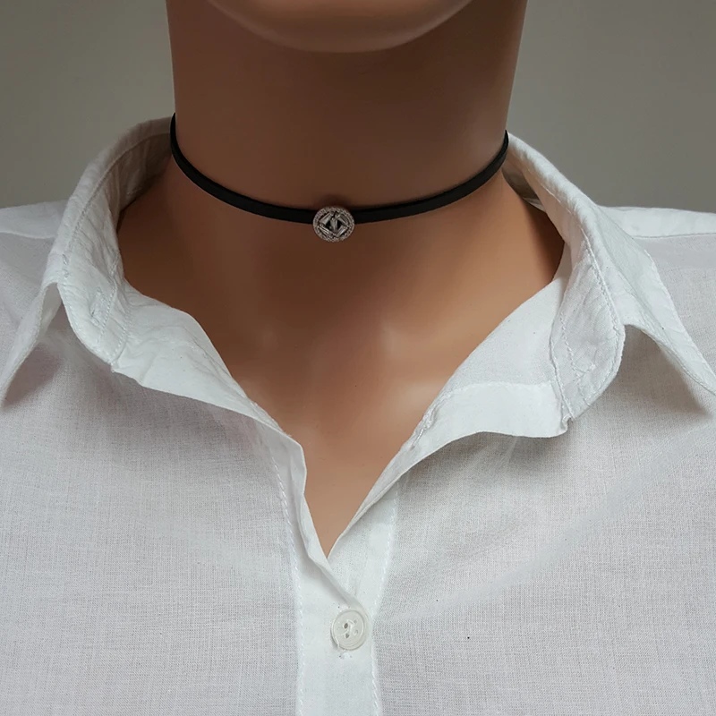 Women Choker Necklace Silver Choker for Women 925 Sterling Silver Made in TURKEY