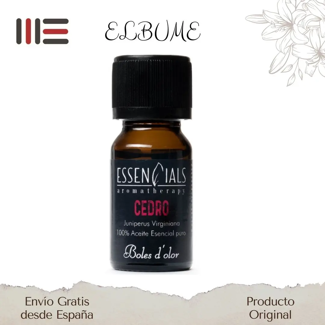 Boles D 'olor essential oil 10 ml. Cedar pure, chemotyped and controlled essential oils in our laboratories. They are very aromatic and have beneficial properties for the body, mind and soul.