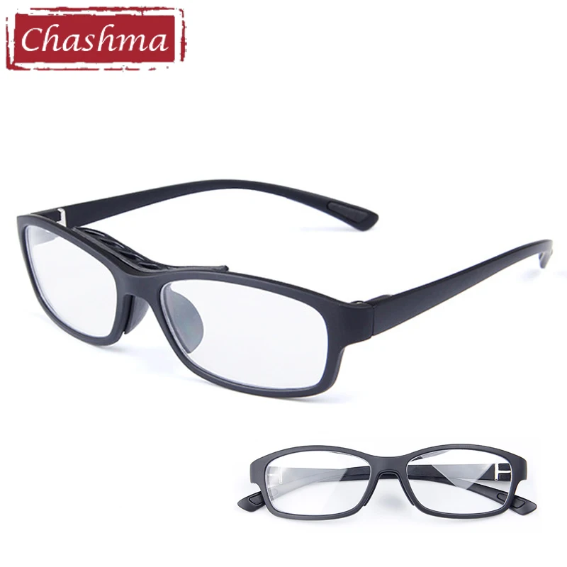 Sport Style Trend Eyeglasses Frames Men TR90 Flexible Light Football Myopia Glasses with Rope Optical Basketball Spectacles