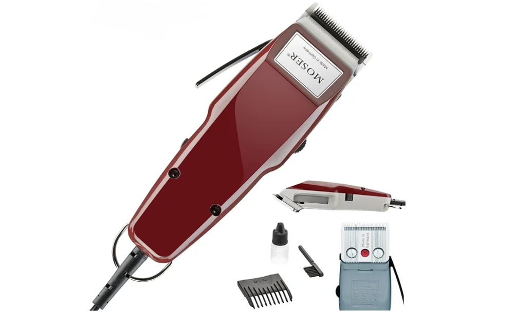 MOSER 1400 0050 Classic Men Professional Electric Hair Clipper Trimmer 0.1mm Haircut Barber Beard Trimmer German Quality