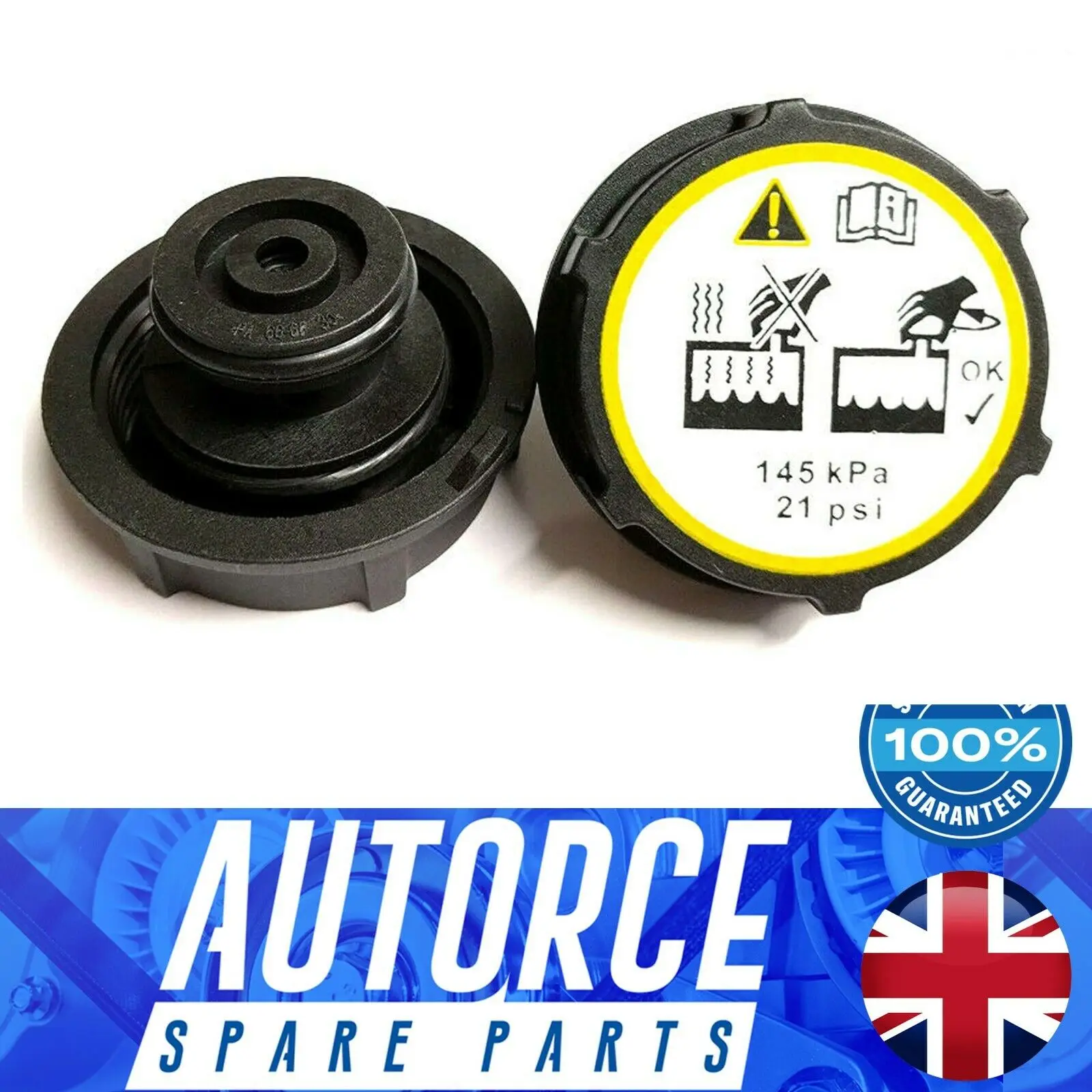 FOR FORD MONDEO MK4 MK5 KUGA MK1 MK2 RANGER MK3 RADIATOR EXPANSION WATER TANK CAP FITS 3M5H8100AD, LR000243, 31368311, 30680002